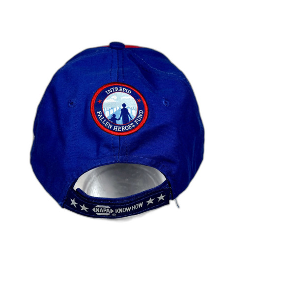 NASCAR NAPA Racing Cap Hat Ron Capps #28 Chase Elliot #9 Fallen Heroes Fund - Picture 4 of 6